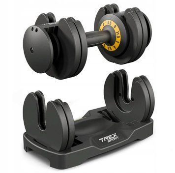 Гантель розбірна регульована Trex Sport 2-11,5 кг Trex_Sport_2_11.5 фото