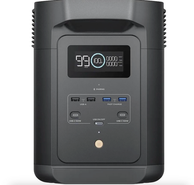 Зарядна станція EcoFlow Delta 2 E980 Black Edition (500 Вт, 980 Вт&middot;год) Delta_2_E980_Black фото