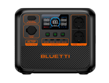 Зарядна станція Bluetti AC70P (1000 Вт, 864 Вт&middot;год, LiFePO4) Bluetti_AC70P фото