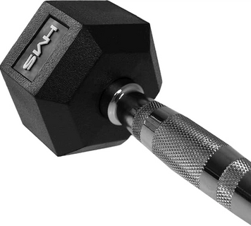 Гантель з фіксованою вагою HMS HEX Pro 10кг HMS_HEX_Pro_10 фото